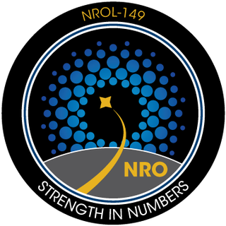 NROL-149 mission patch, Strength in Numbers motif.