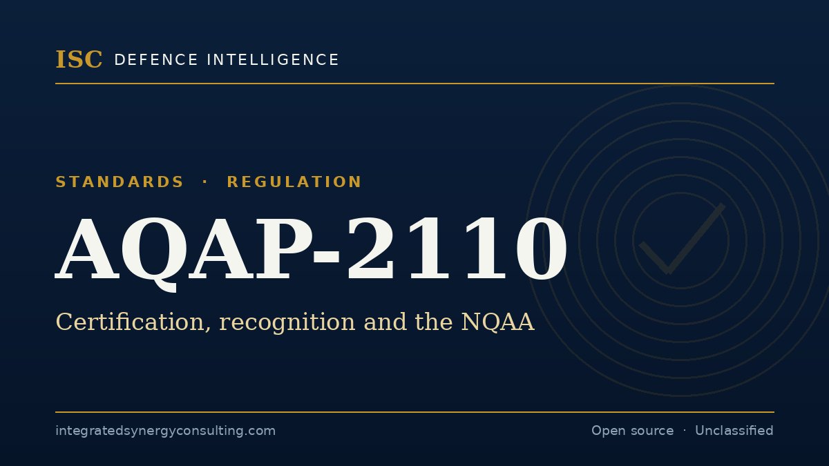 AQAP-2110 Certification: Why NATO Doesn't Recognise It