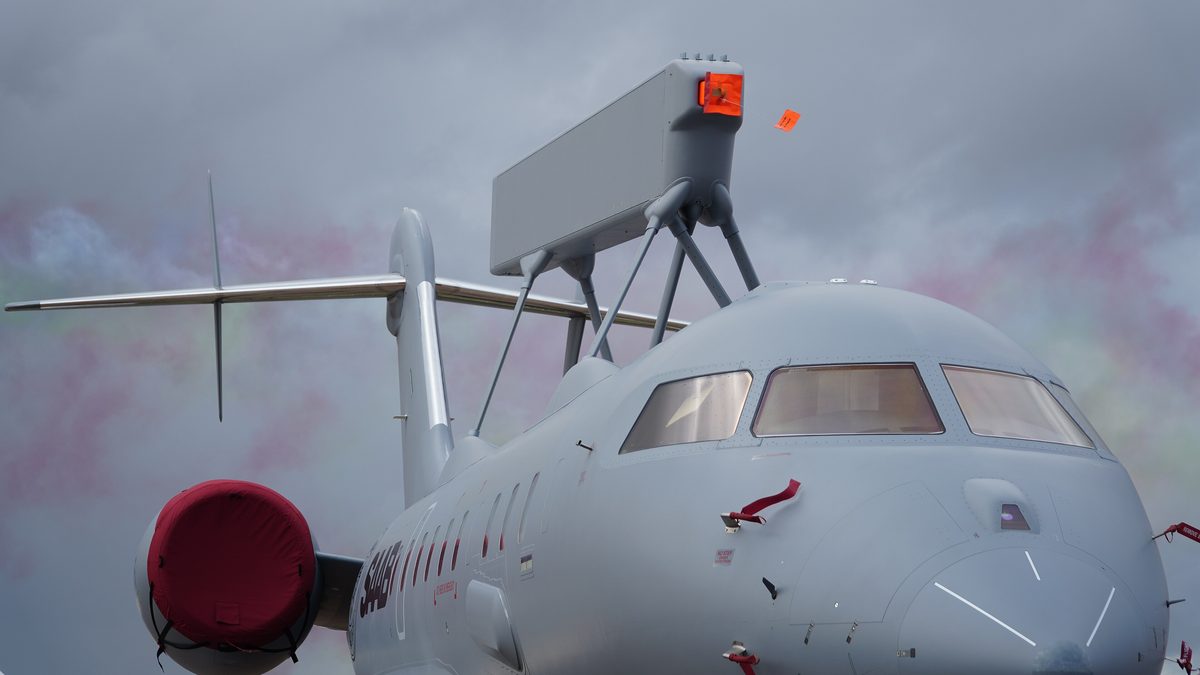 Saab GlobalEye AEW&C aircraft, the platform behind ten firm orders across three nations as of June 2026
