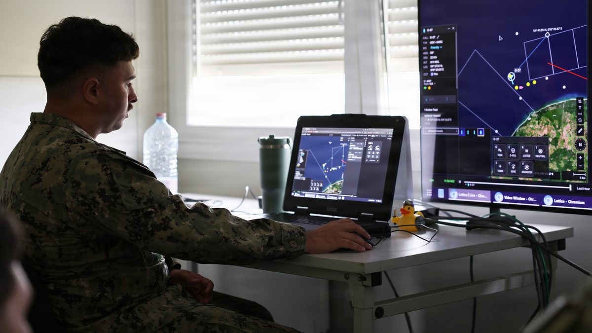 Unmanned surface vessels conduct a live-fire serial with NATO forces during BALTOPS 2026