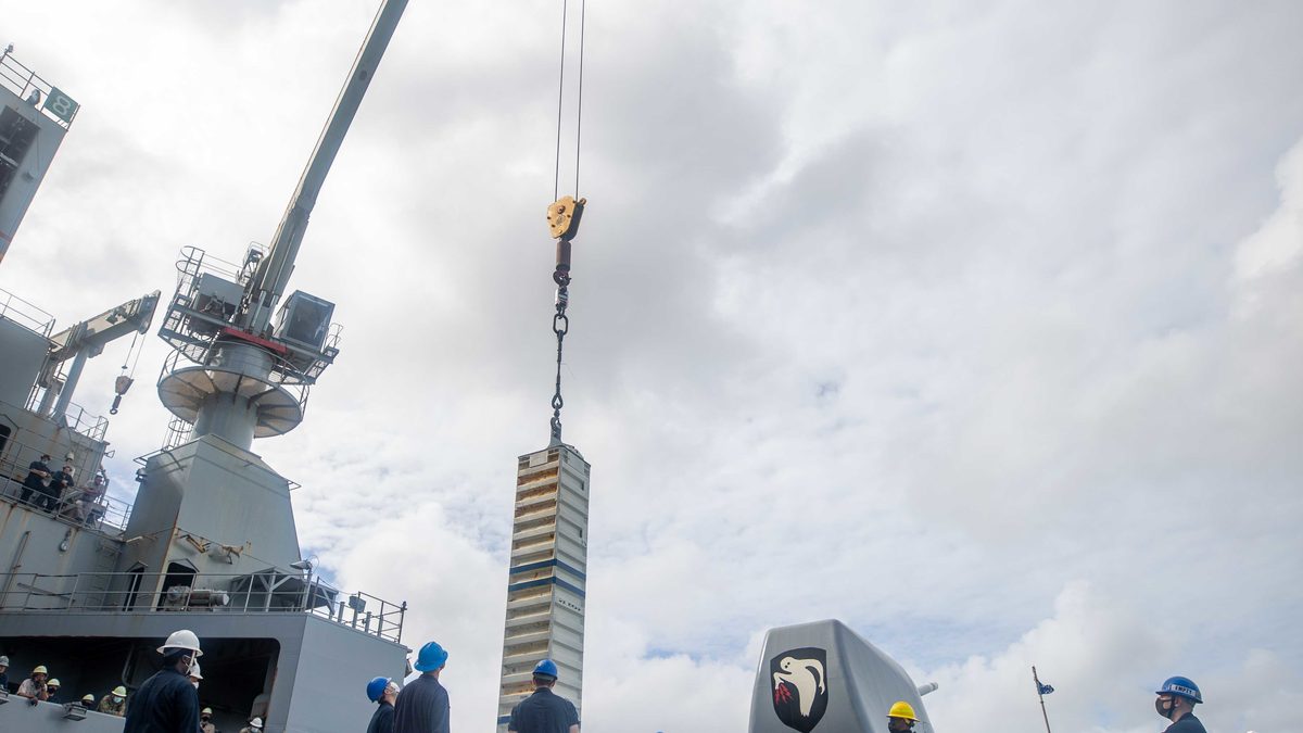 Seven Bidders, Seven Winners: The Navy Buys the Gear That Moves Its Ordnance