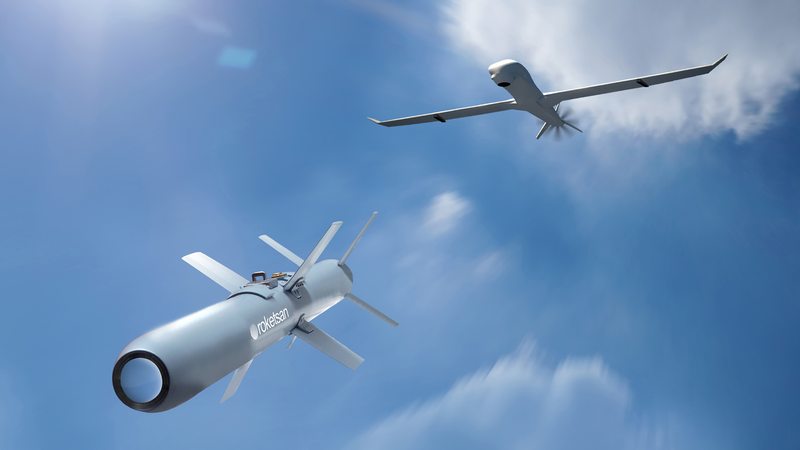 Roketsan MAM-C smart micro-munition, representative of the MAM-T and MAM-L UCAV-launched family