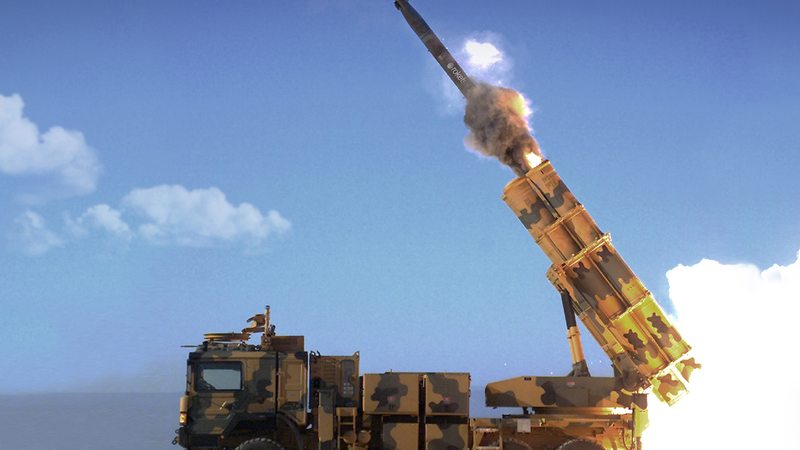 Roketsan TRG-300 guided rocket, a representative solid-propellant system